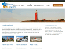 Tablet Screenshot of hotelsoptexel.nl
